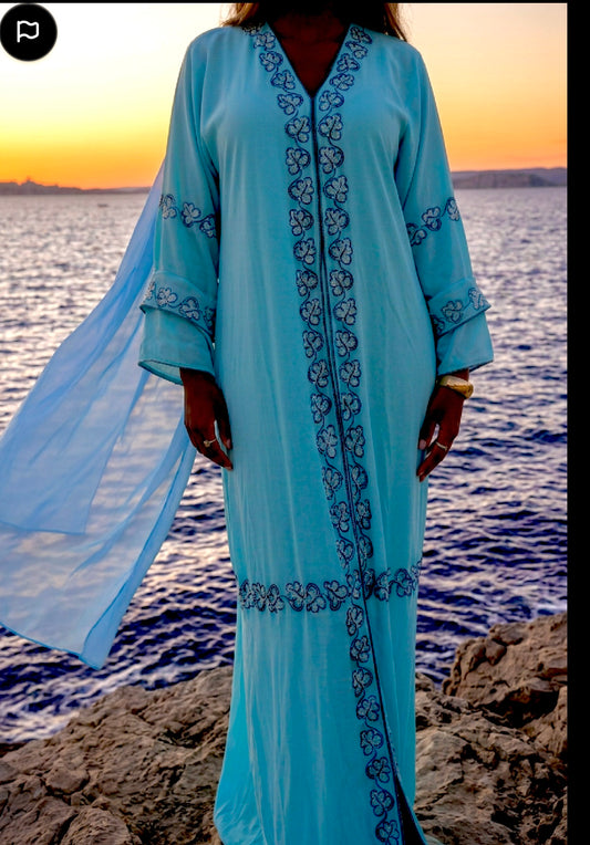 Abaya Lilas