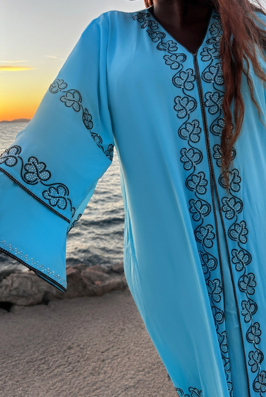 Abaya Lilas